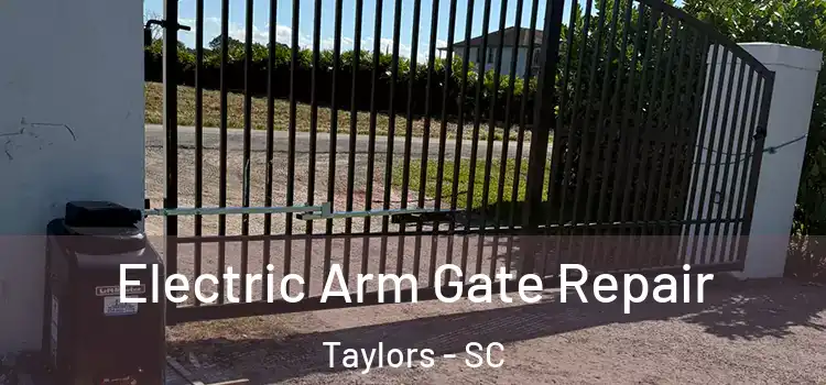 Electric Arm Gate Repair Taylors - SC