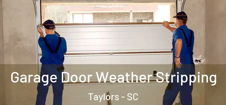  Garage Door Weather Stripping Taylors - SC